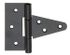 Penture anglaise 75 mm noir ALBERTS