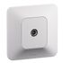 Prise TV simple étoile encastrable complète Blanc - Neptune LEGRAND