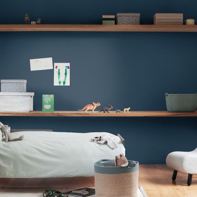 Peinture Crème de Couleur Bleu Paon satin 1,25 L - DULUX VALENTINE