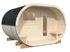 Sauna extérieur rond en bois Palmako Anette 6 places avec poêle - 12,1m² - PALMAKO