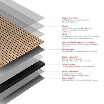 Panneaux muraux de douche 100x100x210 cm japandi vertical DécoDesign Décor - SCHULTE