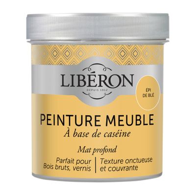 Peinture meuble bois à la caséine mat épi de blé 0,5 L LIBERON