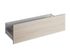 Façade tiroir effet bois blanchi pour meuble de cuisine Nature rosales-01 35 x 120 cm OFITRES