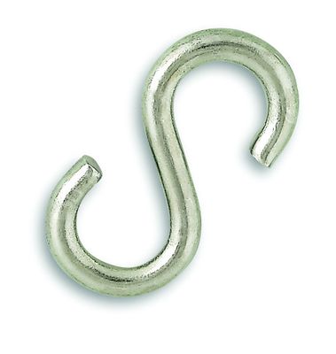 Esses égales ouvertes acier zingué diamètre fil 3 mm ouverture 6 mm par 4 CHAPUIS