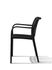 Fauteuil de jardin BARI polypropylène noir - BOCARNEA