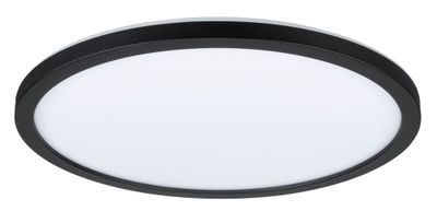 Plafonnier LED rond noir 293mm 4000K 16W  ATRIA SHINE PAULMANN