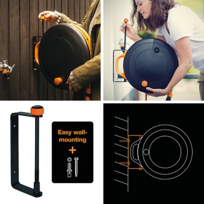 Dévidoir S 15m+1,5m/9mm<br>