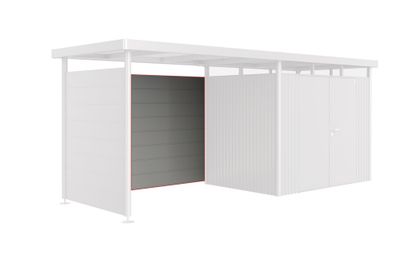 Paroi d'auvent pour abri de jardin HIGHLH2H5GRQTZ  BIOHORT Livraison à domicile incluse