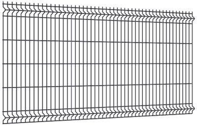 Panneau de grillage rigide Hybrid L.2,50 x H.1,52 m gris FERRO BULLONI