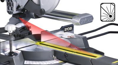 Scie à onglets radiale 216 mm 1500 W EMS216L - RYOBI