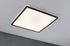 Plafonnier LED carré noir 420mm 3000K 22W ATRIA SHINE PAULMANN