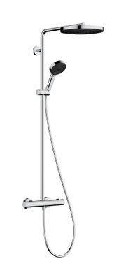 Colonne de douche avec mitigeur thermostatique chrome Pulsify Puro 260 - HANSGROHE