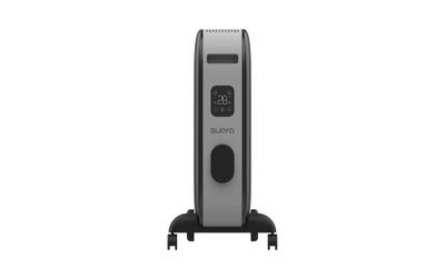 Radiateur bain d'huile électrique mobile CERAM DUO 2022 2000W noir - SUPRA