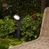 Borne extérieur LED 65cm Polo anthracite IP54 1100 lumens blanc chaud - COREP