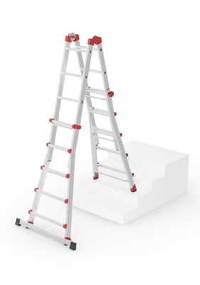 Echelle télescopique multifonction 4 x 5 m aluminium HAILO