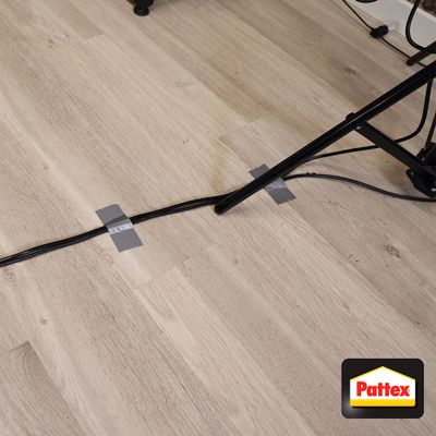 Adhésif extra-fort Power tape gris  25 m + 25 m gratuits PATTEX