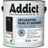 Peinture décoration Murs et Boiseries SATIN 2,5 L noir - ADDICT