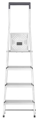 Escabeau 4 marches L40 aluminium - HAILO