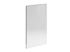 Porte pour meuble de cuisine Cristal blanche brillant 70 x 45 cm OFITRES