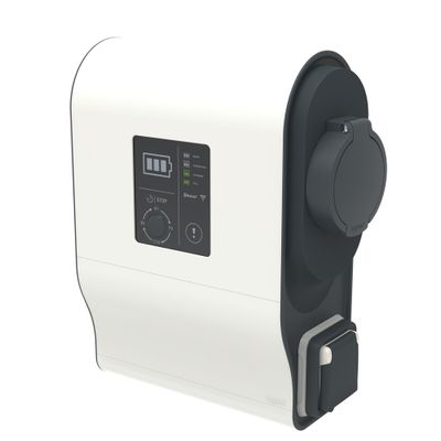 Borne de recharge électrique 3,7 à 4,6 kW avec protection Mode 2/3 - Green'up Premium LEGRAND