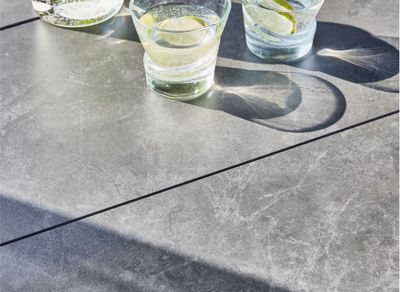 Table hivaoa 180/240x90 ceramique PROLOISIRS Livraison à domicile incluse