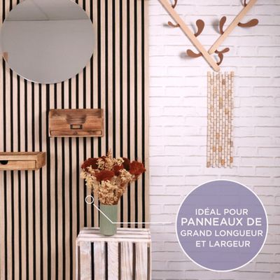 Colle de fixation Panneaux décoratifs cartouche 470 g - PATTEX