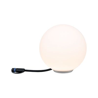 Boule lumineuse extérieur LED Ø20cm compatible Zigbee Plug & Shine IP65 180 lumens RGBW - PAULMANN