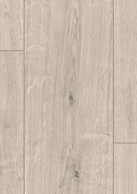 Sol stratifié décor chêne BERDAL ép 8 mm 19,3 x 129,2 cm AC4 compatible pièce humide 1,99m²/pqt EGGER