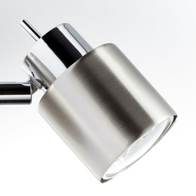 Spot mural GU10 10W aluminium - Andres BRILLIANT