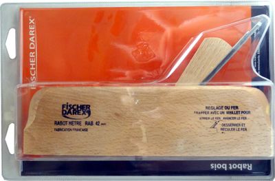 Rabot hêtre massif de 42mm FISCHER DAREX