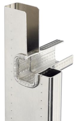 Echelle coulissante à main 2 plans 2 x 12 échelons 3,44 / 5,75 m ProfiStep Duo avec base rapportée aluminium - HAILO