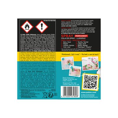 Colle de fixation Made At Home spray permanent 400 ml - PATTEX