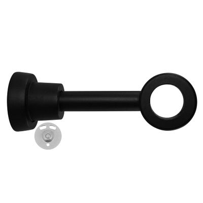 Support à oeil recoupable en bois diam 28 mm Finition Noir mat - MOBOIS