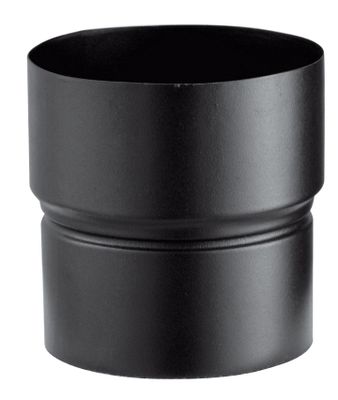 Réduction émaillée noire femelle-femelle diamètre 150/153 mm POUJOULAT