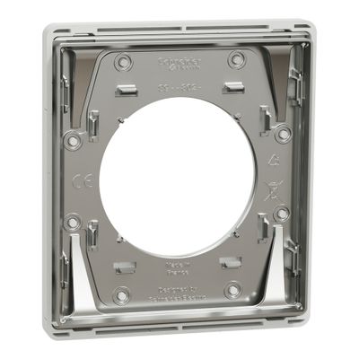 Plaque de finition 1 poste Odace 2025 Architecte effet béton - SCHNEIDER ELECTRIC