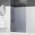 Paroi de douche à l'italienne 120x200 cm profilé chrome verre fumé 8 mm Parma - AURLANE