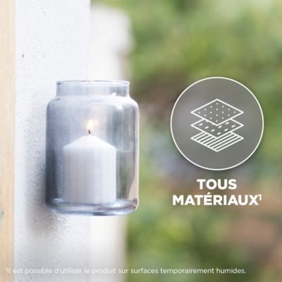 Mastic colle de fixation Ni Clou Ni Vis Multi Matériaux Crystal transparent tube 208 g - PATTEX