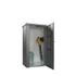 Armoire de balcon Julia gris quartz métallique T. M - BIOHORT