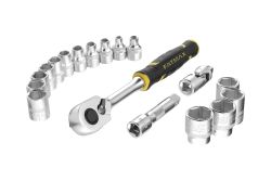 Jeu De 3 Rallonges Pour Clé à Douille 3/8" - Longueurs 3", 6" Et 10" (75, 150, 250mm), Acier Chrome Vanadium