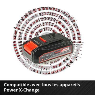 Radio PXC sans fil TE-CR 18 Li avec chargeur et batterie 2,5 Ah - EINHELL