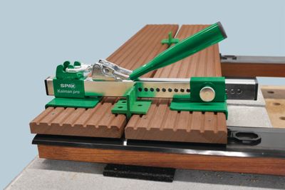 Redresseur de lames Kaiman Pro pour terrasse avec espaceurs 4 à 7 mm - SPAX