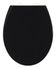 Abattant WC frein de chute duroplast noir Vorno Neo - WENKO