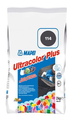 Joint de carrelage ULTRACOLOR 114 anthracite 2 kg MAPEI