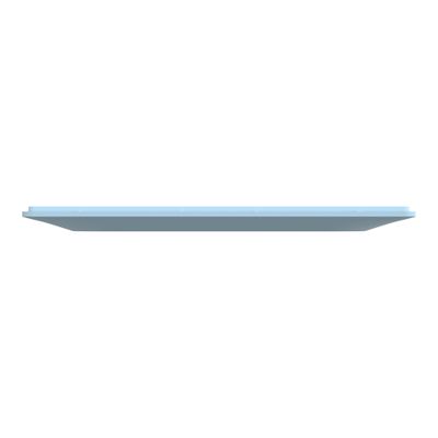 Plaque de finition 2 postes horizontal bleu azurin - Ovalis SCHNEIDER ELECTRIC
