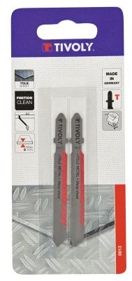 Lames de scie sauteuse droite pour métal L 336 mm par 2 TIVOLY