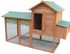 Poulailler en bois bi corps 2,13 m² double toit bitumé, Livraison à domicile incluse - HABRITA