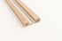 Profil de finition MDF 3D Latt pepper oak sur fond blanc - Lot de 2 - 20 x 36/41 x 2500 mm - AJ TIMBER