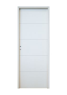 Bloc-porte postformé QUADRIZ H.204 X l.83 cm prépeint poussant droit - SMIS