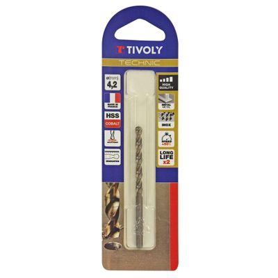 Foret métal Technic HSS diamètre 4,20 mm - TIVOLY