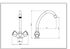 Robinet de salle de bain Chrome Target - ESSEBAGNO